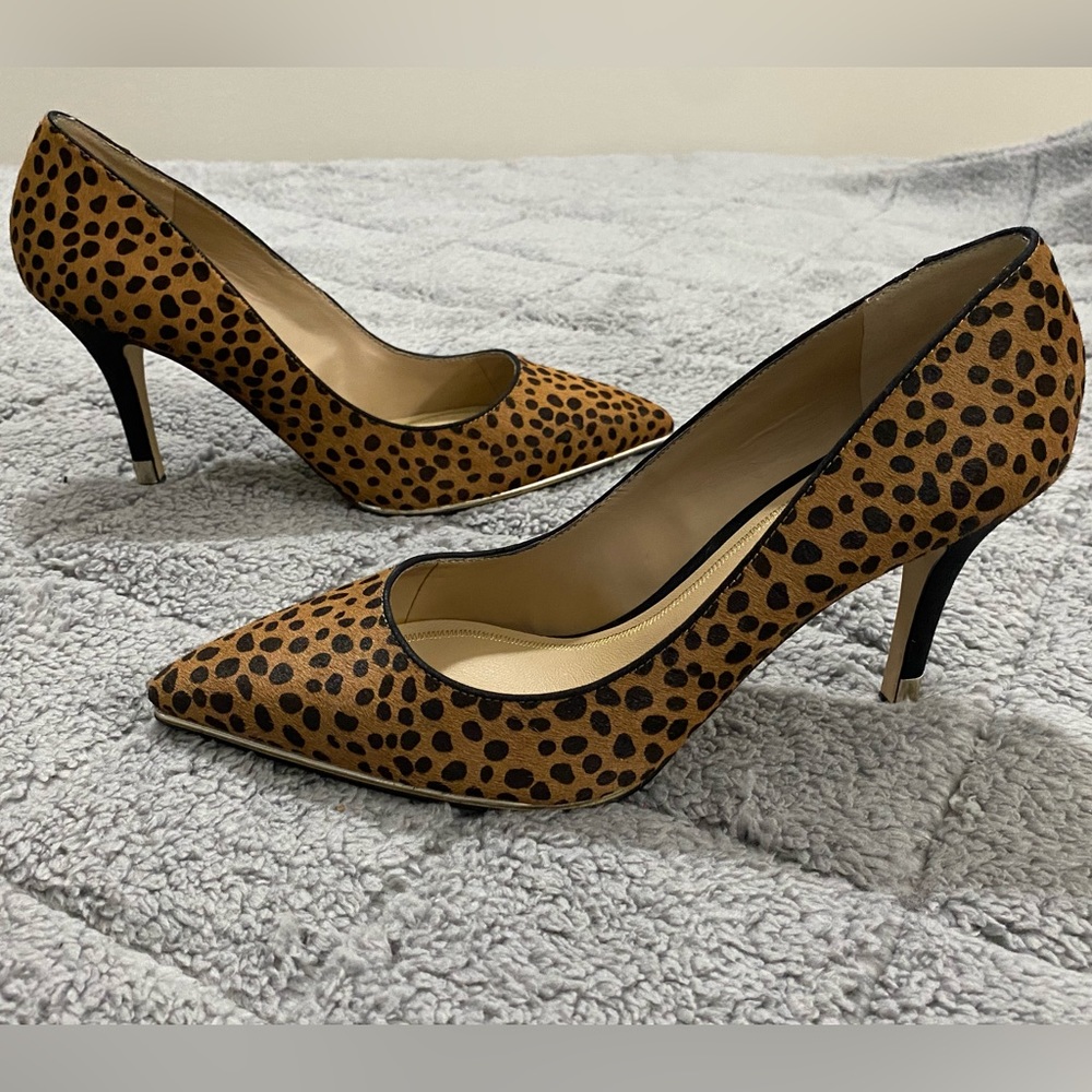 Lord & Taylor leopard print heels - Picture 4 of 16